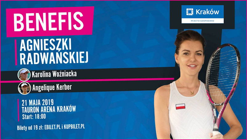 21st May Tauron Arena Radwanska Benefit