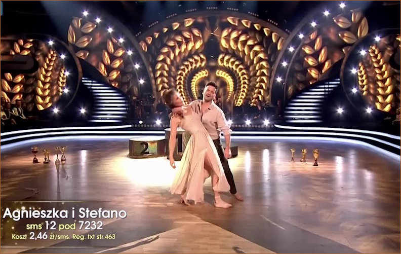 Aga and Stefano create a contemporary dance