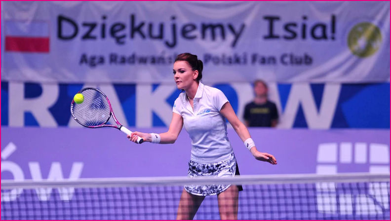 Aga in action at her Benefit