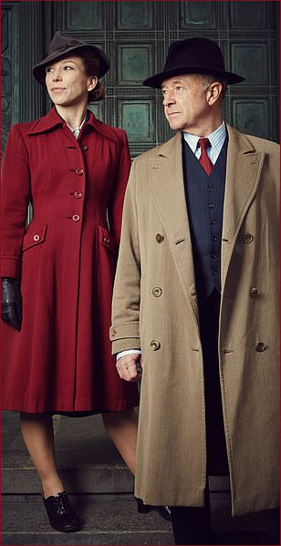 Honesuckle Weeks and Michael Kitchen in the post-war series