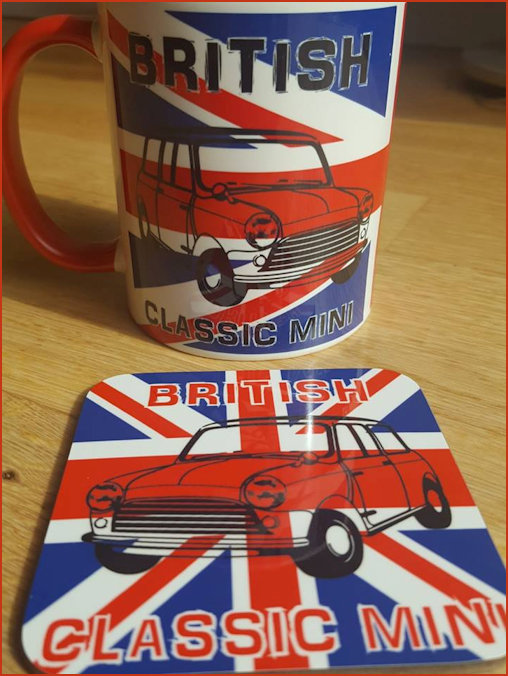 Mini Mug and Coaster from BMC alternate design