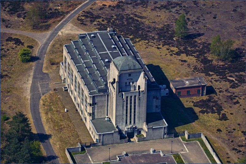 Aeriel view of the Radio Station