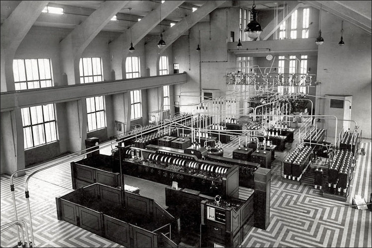 Radio space filled with equipment