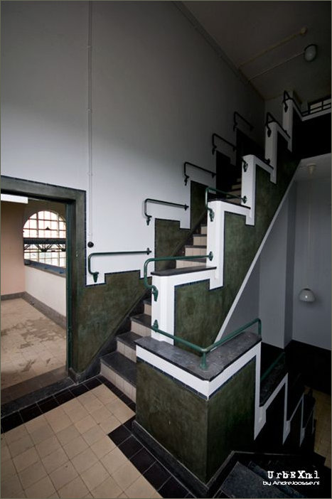 Atmospheric Stairwell at Radio Kootwijk