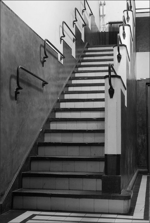 An alternative stairwell at Radio Kootwijk