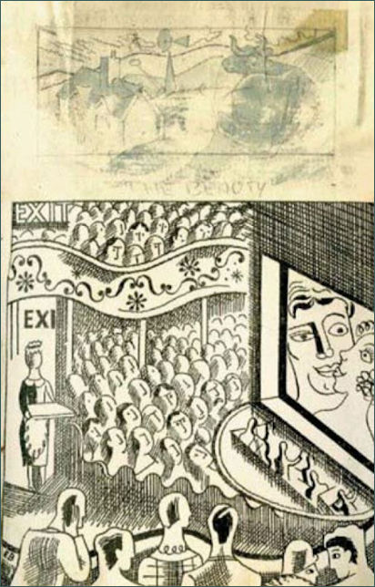 Ravilious sketches for commercial use
