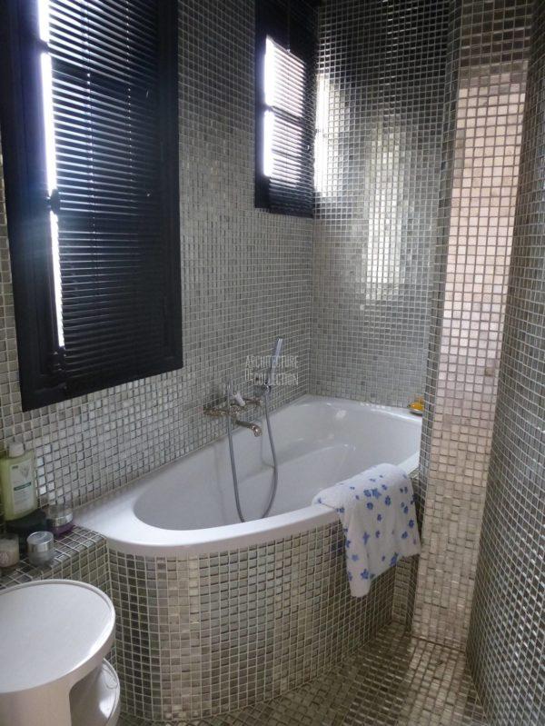 Tiled bathroom