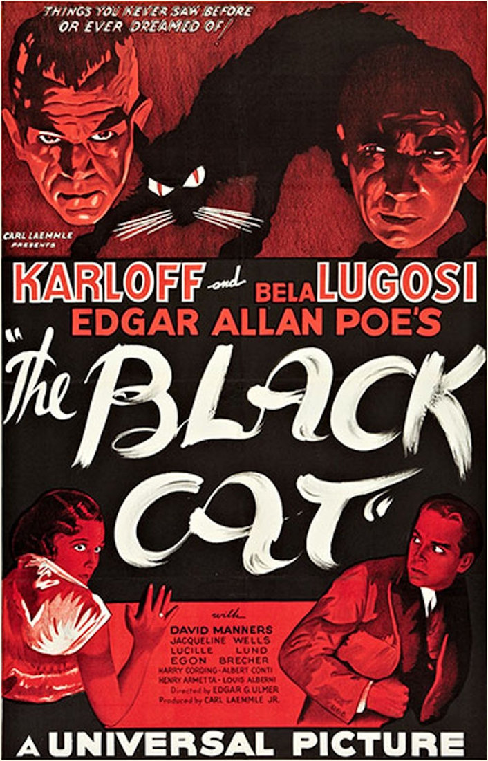 The Black Cat 1934 Film Poster