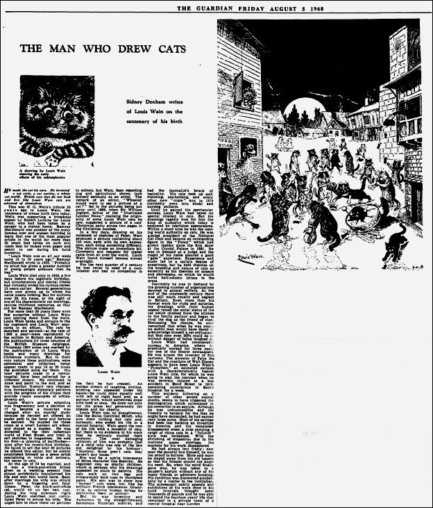Louis Wain remembered 1960