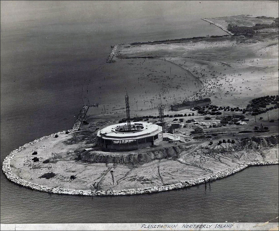 Adler Planetarium Construction Site