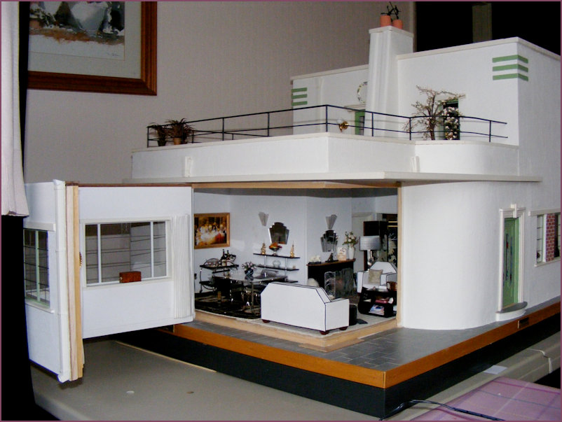 Kensington Town House created for dolls