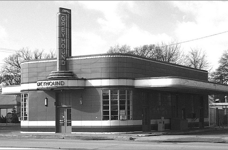 Greyhound Station at Blytheville Arkansas