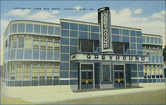 Greyhound Bus station Jackson Miss