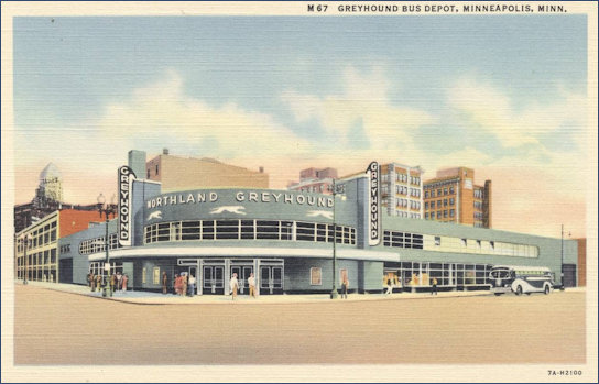 Greyhound Bus Station Minneapolis Minnesota