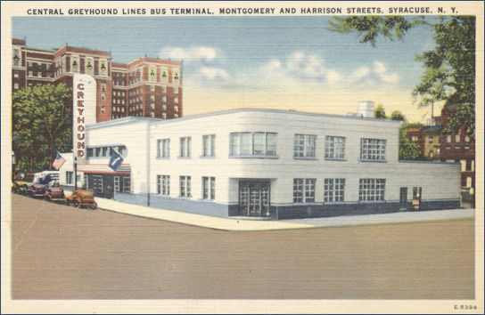 Greyhound Bus Station Syracuse NY
