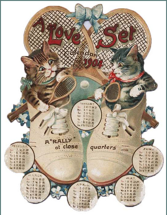 Louis Wain 1904 Calendar