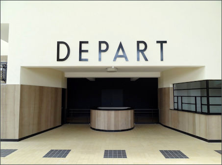 Departures at Le Bourget