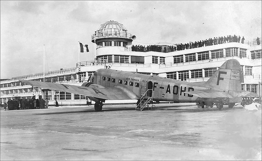 Control Tower and Aeroplane