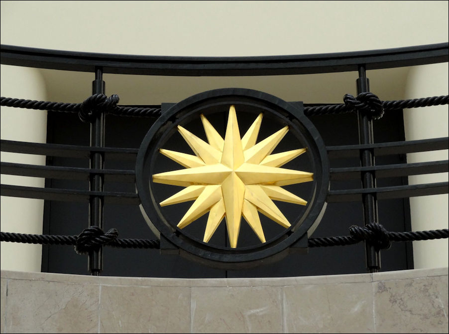 Stairwell Art Sunburst