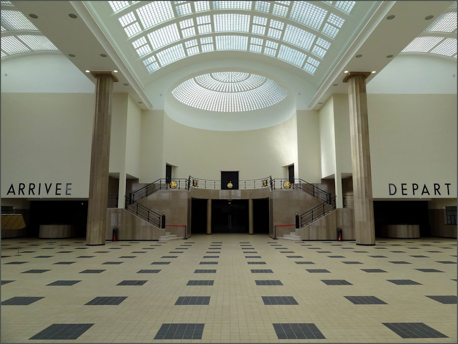 The Stairwell in the 8 Colonnade Hall at Le Bourget