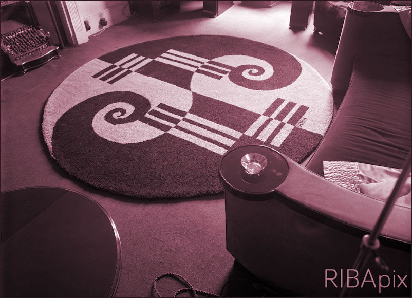 Rug designed by Marion Dorn for H. O. Clarke
