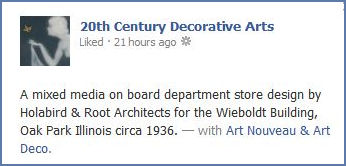 General narrative re Wieboldt Department Store Illinois