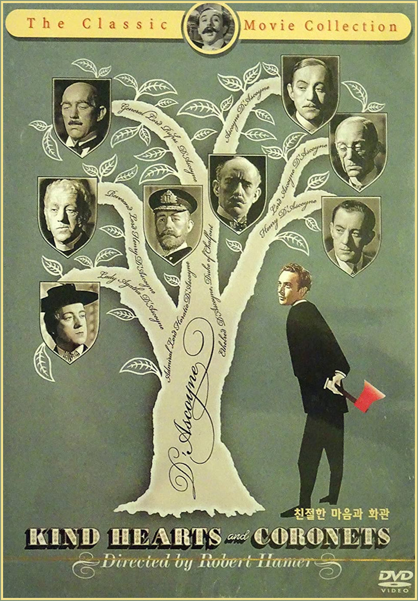 DVD Cover Kind Hearts and Coronets