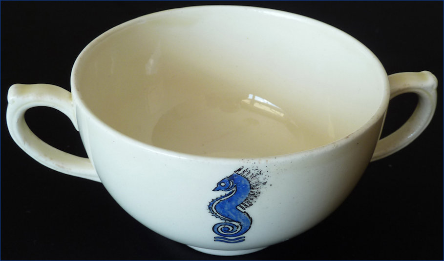 Original Seahorse soup bowl at the Midland Hotel
