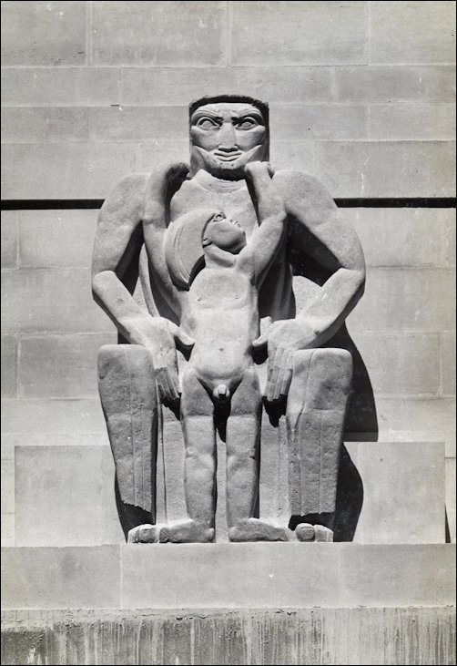 Jacob Epstein Day sculpture