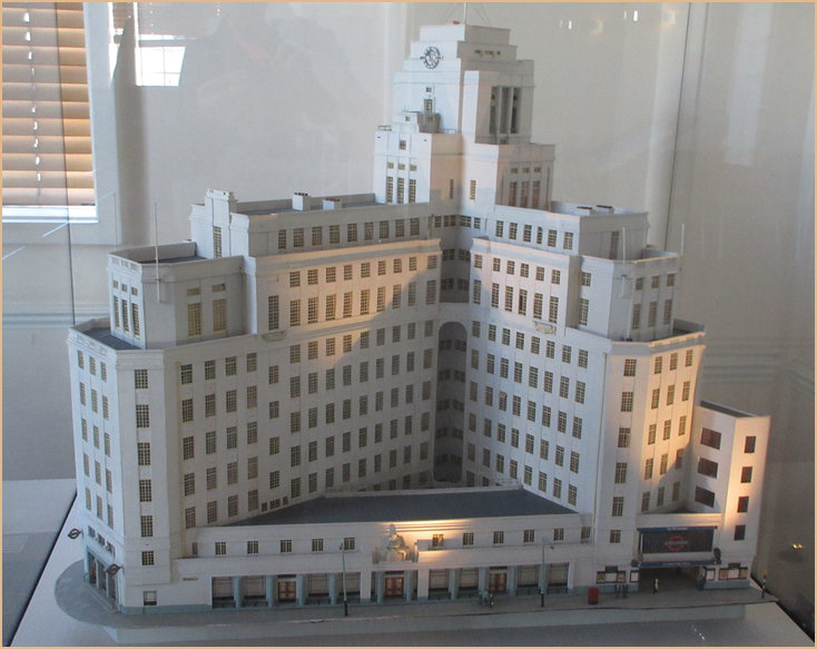 Model of 55 Broadway