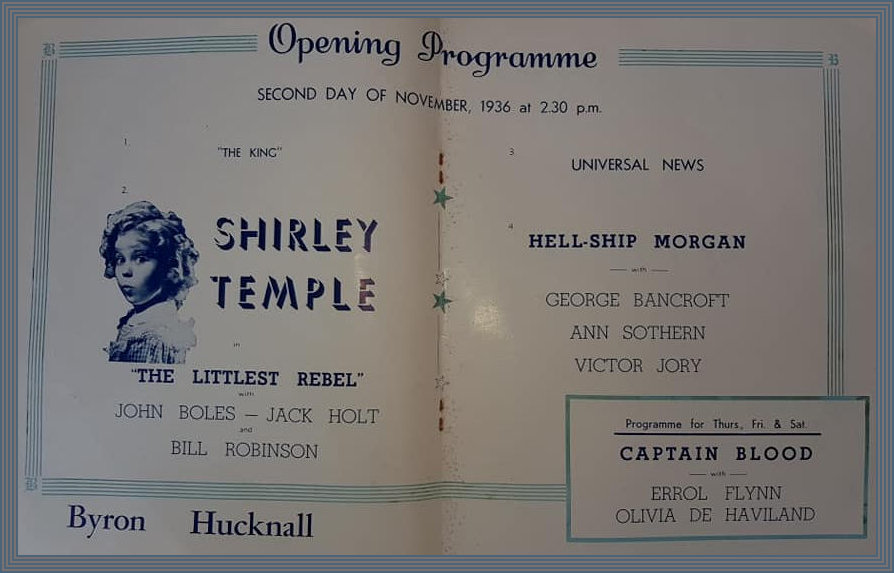 Original First Night Programme