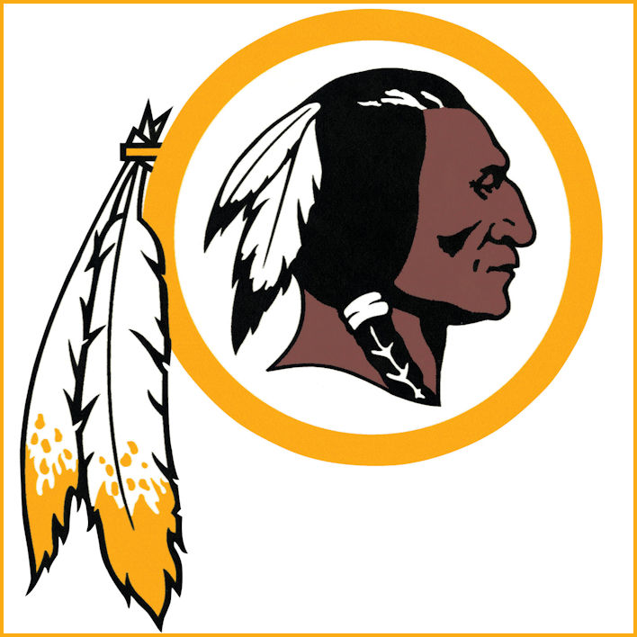 Boston Redskins Logo 1933
