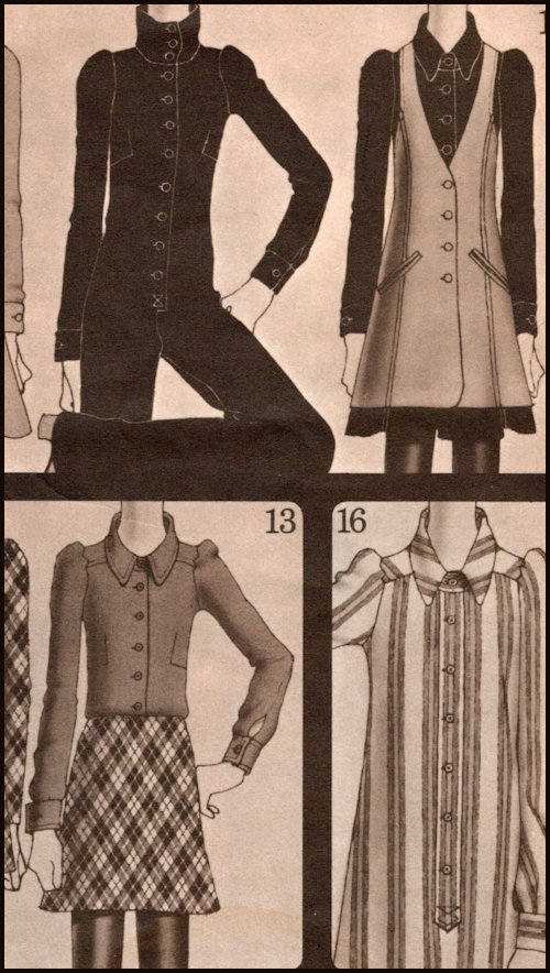 Detail from Biba catalogue
