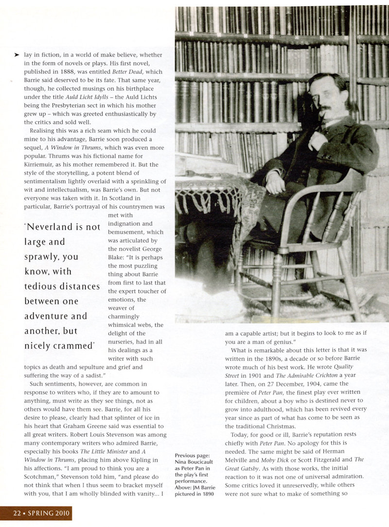 JMB input accompanying article entitled Where the Dream came alive