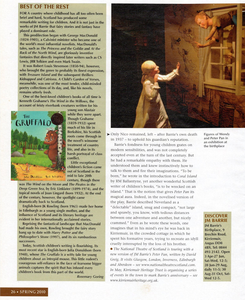 Conclusion of article entitled Where the Dream came alive