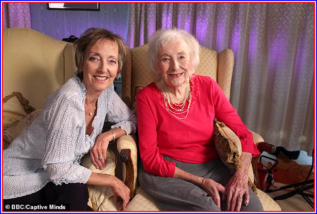 Dane Vera Lynn and her daughter Virginia Lewis-Jones