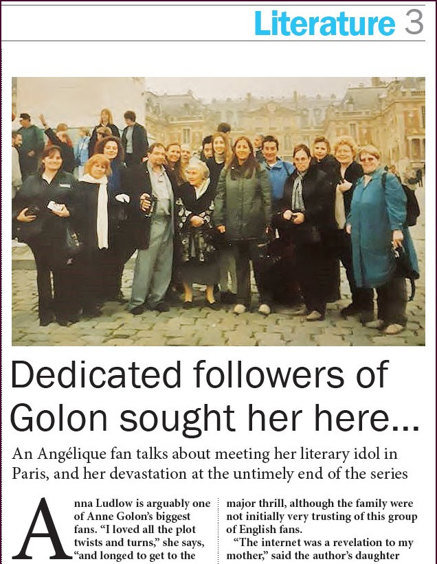 La Connexion article heading and top