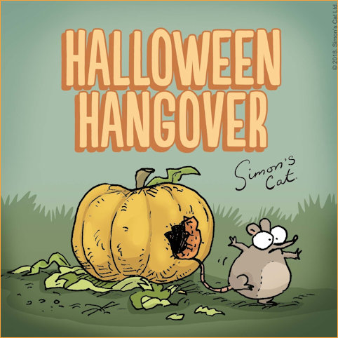 Simons Cat Hangover
