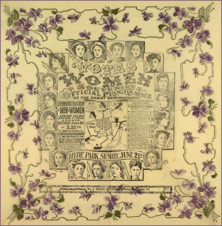 The Great 1908 Vores for Women Demonstration
