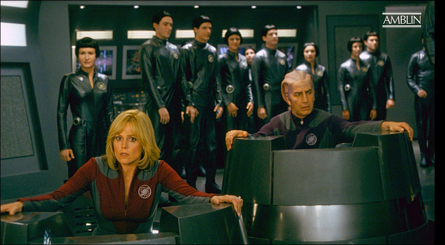 Sigourney Weaver and Alan Rickman