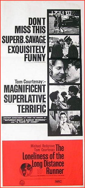 Poster for the Loneliness of the Long Disdtance Runner from Australia