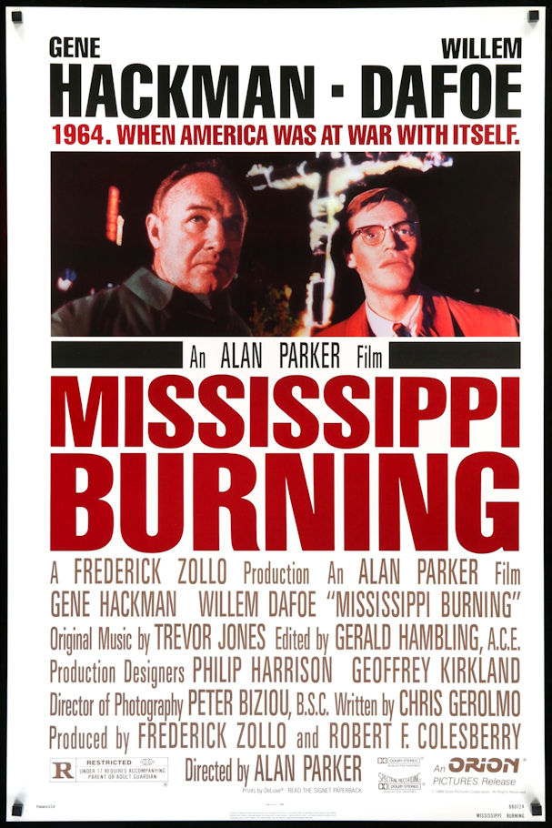 Mississippi Burning Film Poster
