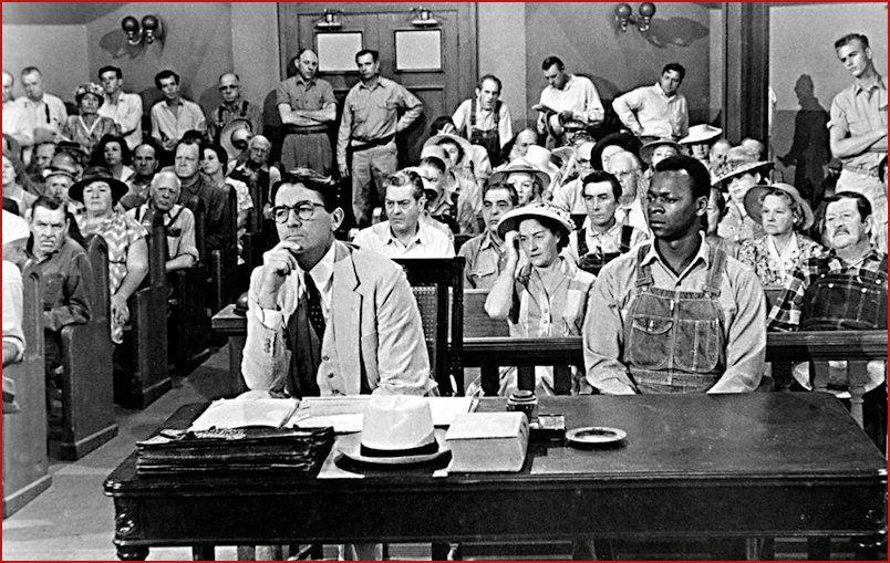 Courtroom scene still from To Kill a Mockingbird