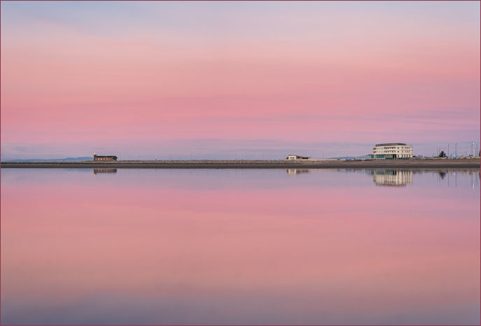 Pink Sunset at the Midland Hotel