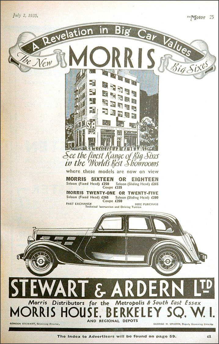 Morris Dealers Ad