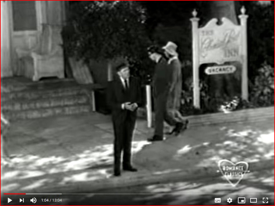 Leslie Harrington emerging from the Colonial Inn