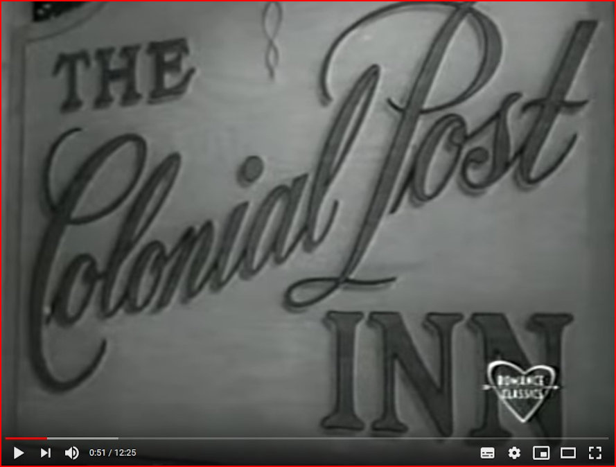 Colonial Inn signage
