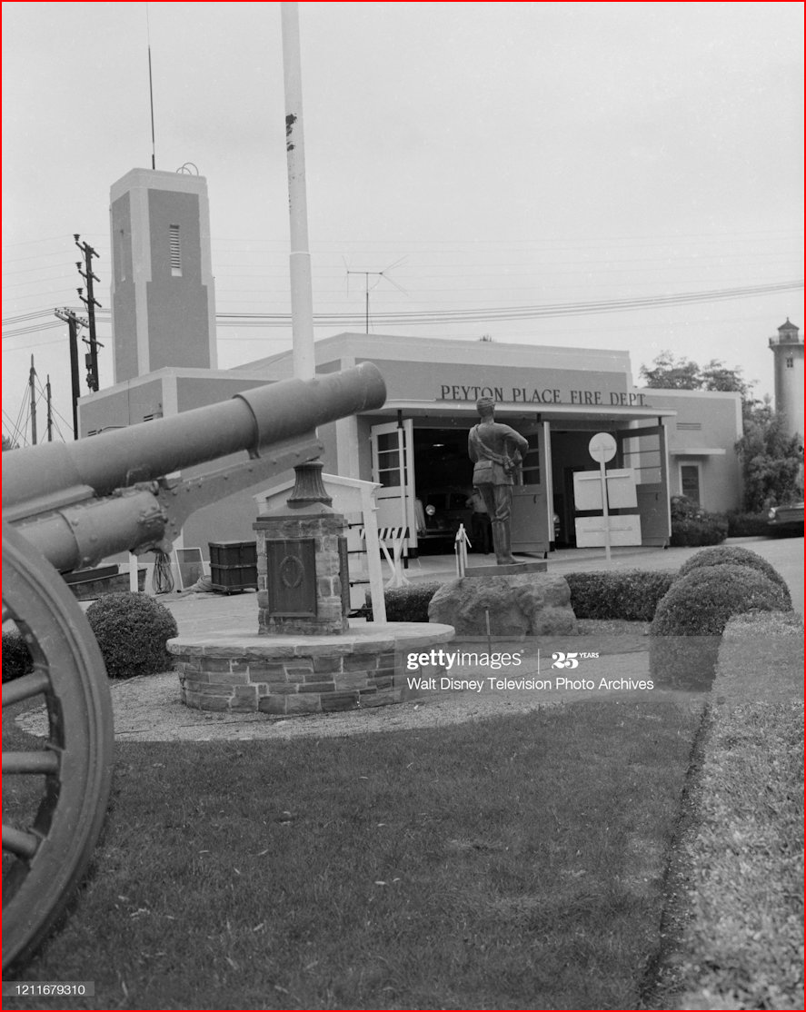 The Peyton Place Fire Station observed by the Soldier