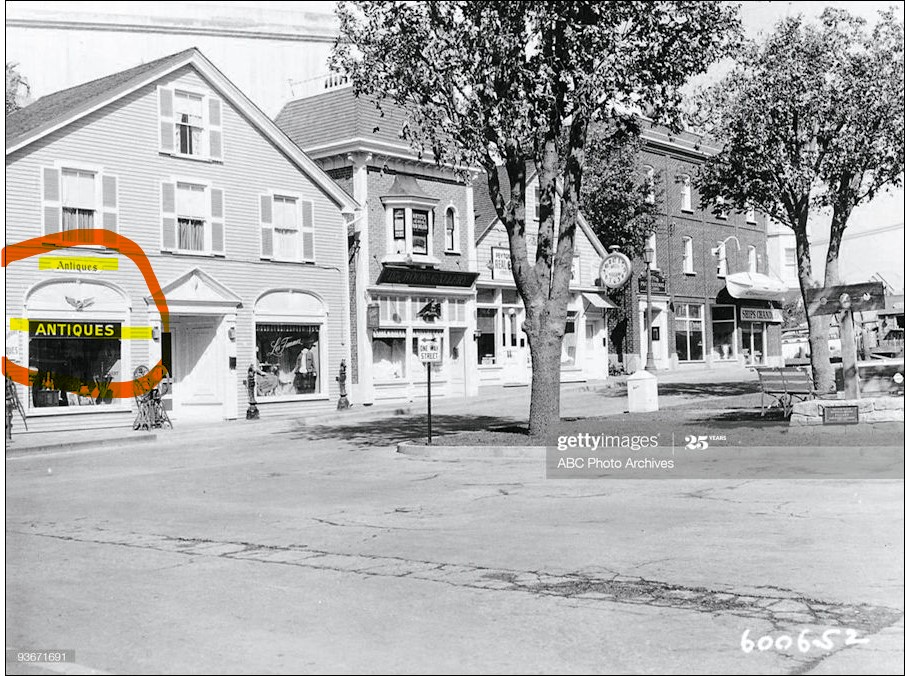 View of the Peyton Place Shops