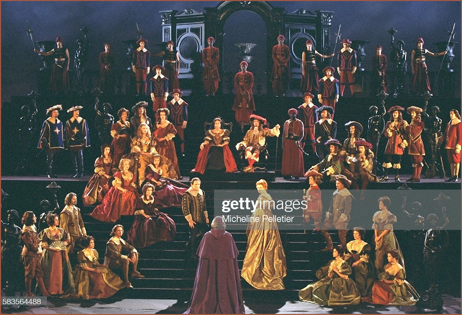 Full cast on stage